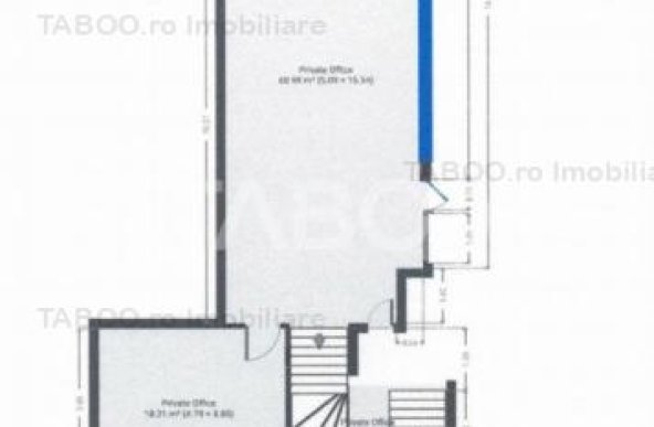 Spatiu comercial sau birouri in Turnisor la parter cu vad stradal