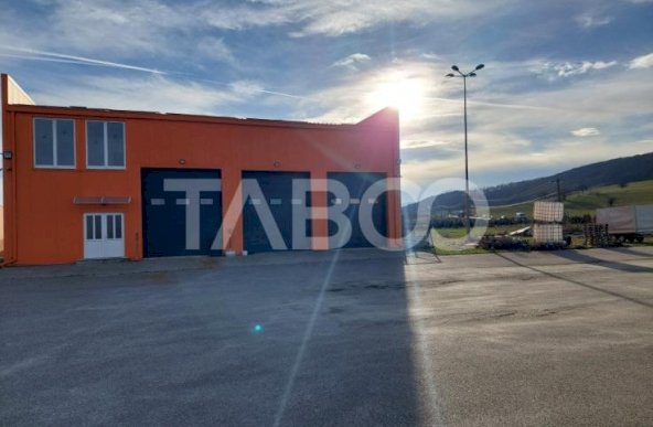 Hala industriala pe teren de 12000 mp Bradu Sibiu