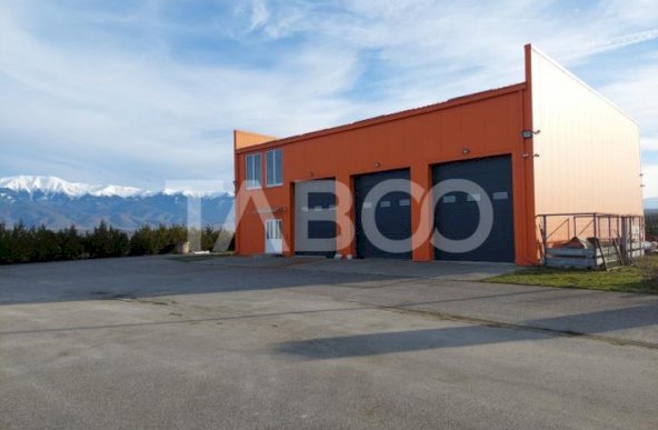 Hala industriala pe teren de 12000 mp Bradu Sibiu