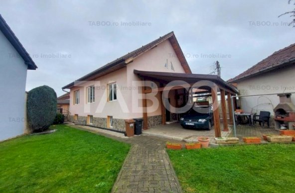 Casa individuala de vanzare 141 mp carport si garaj Sibiu