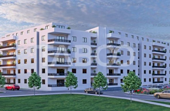 Apartament 60 mp utili cu 2 camere etaj 1 SIBIU CONSTRUCTIE NOUA 2024