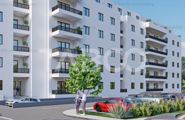 Apartament 60 mp utili cu 2 camere etaj 1 SIBIU CONSTRUCTIE NOUA 2024