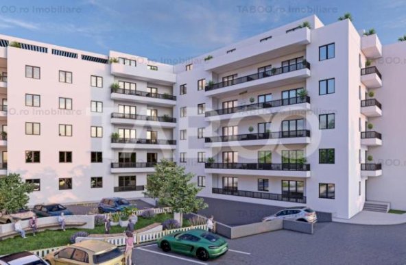 Apartament 60 mp utili cu 2 camere etaj 1 SIBIU CONSTRUCTIE NOUA 2024