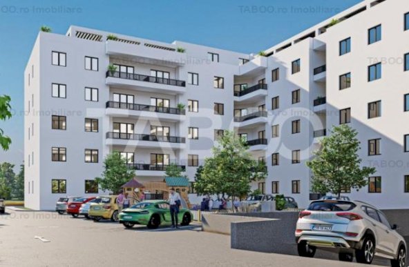 Apartament de 63 mpu 2 camere 2 balcoane CONSTRUCTIE NOUA in Sibiu