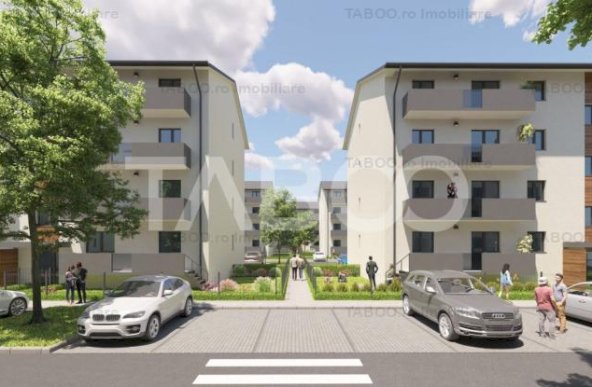 0% Comision Apartament in SIBIU 78 mpu 3 camere 2 balcoane 2 bai