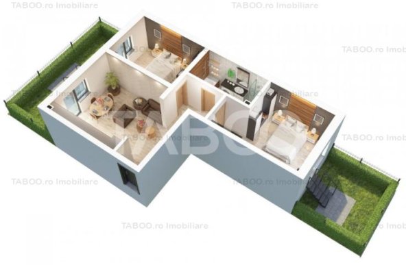 0% Comision Apartament 3 camere loc de parcare gradina si balcon SIBIU