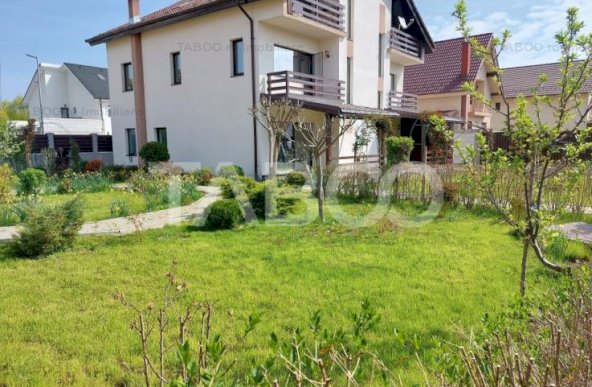 Casa de inchiriat cu 5 camere si 780 mp gradina langa padure in Sibiu