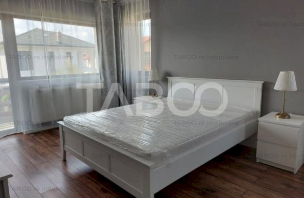 Casa de inchiriat cu 5 camere si 780 mp gradina langa padure in Sibiu