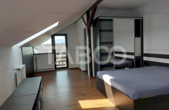 Casa de inchiriat cu 5 camere si 780 mp gradina langa padure in Sibiu