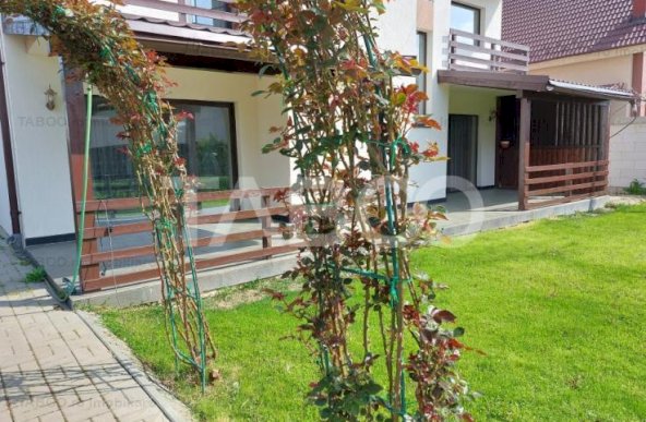 Casa de inchiriat cu 5 camere si 780 mp gradina langa padure in Sibiu