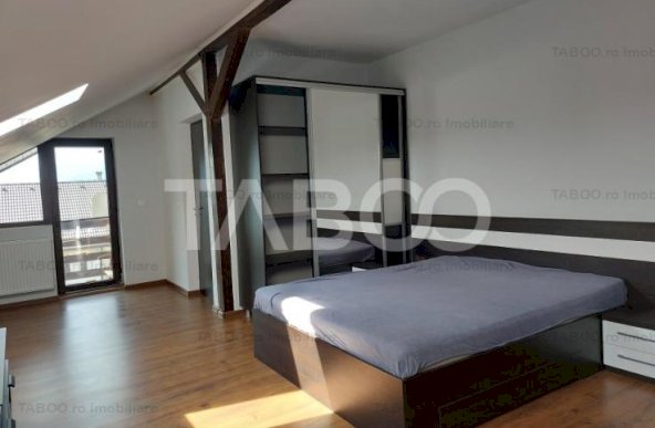 Casa de inchiriat cu 5 camere si 780 mp gradina langa padure in Sibiu