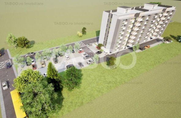 Apartament FARA COMISION 2 camere si balcon etaj 1 Sibiu Dna Stanca