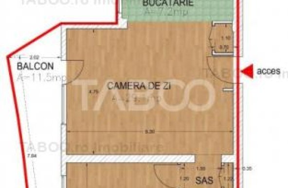 COMISION 0% Apartament 2 camere zona Rahovei 60 mpu la etajul 1