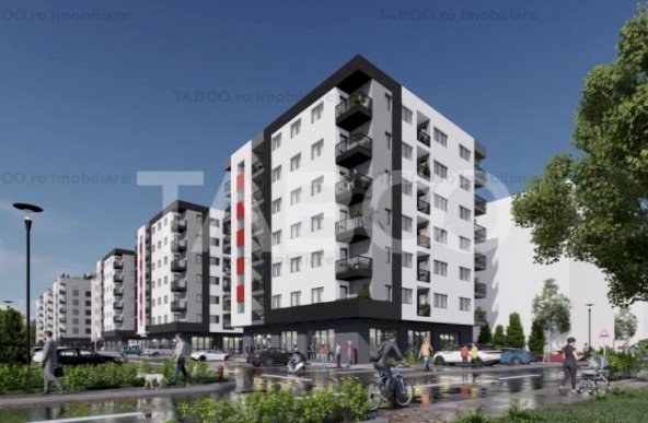 Apartament FARA COMISION cu 3 camere 66 mpu balcon Doamna Stanca Sibiu