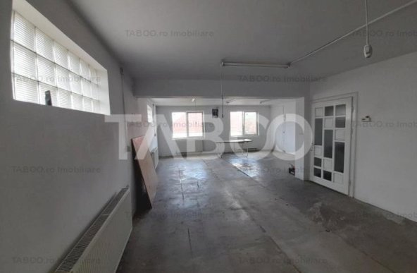 Spatiu comercial 235mp curent trifazic locuri parcare Lazaret Sibiu 