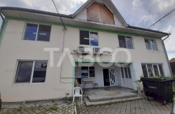 Spatiu comercial 235mp curent trifazic locuri parcare Lazaret Sibiu 