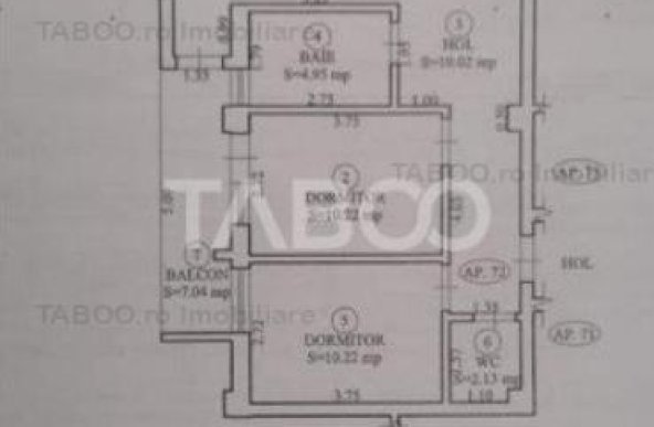 Apartament decomandat 3 camere lift mobilat utilat Doamna Stanca