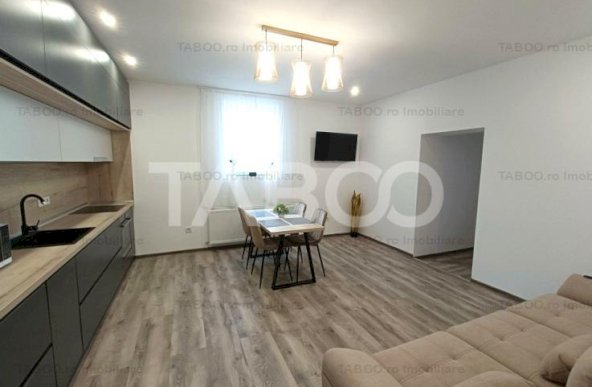 Apartament mobilat si utilat modern 2 camere - zona Piata Cluj