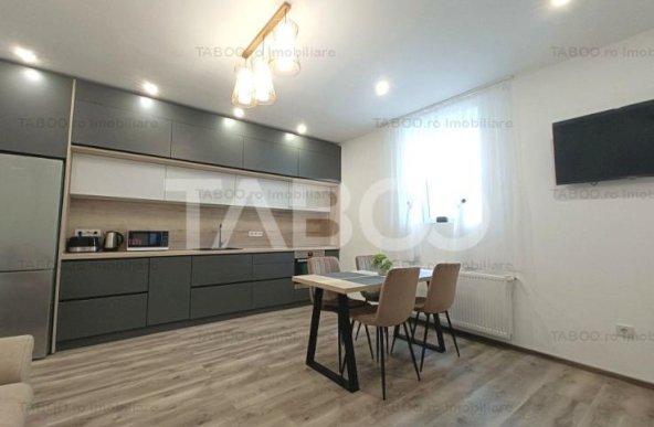 Apartament mobilat si utilat modern 2 camere - zona Piata Cluj