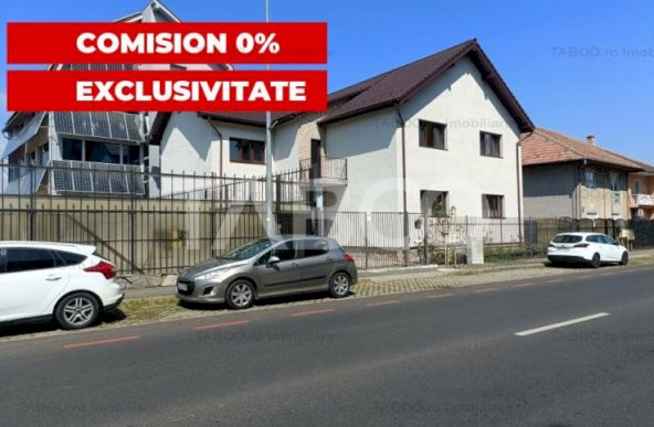 Casa 10 camere 390 mp utili - pe strada Calea Poplacii din Sibiu