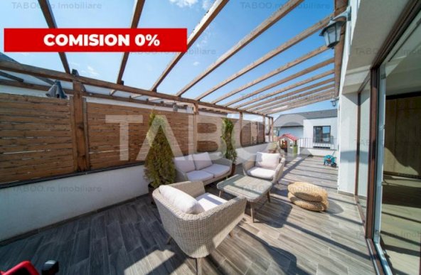 Penthouse 4 camere 110 mpu 2 bai terasa 48 mp parcare finisaje de lux