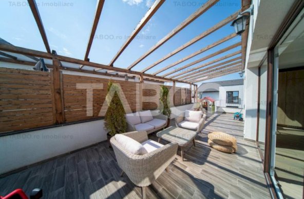 Penthouse 4 camere 110 mpu 2 bai terasa 48 mp parcare finisaje de lux