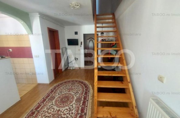 Apartament mobilat utilat de vanzare 2 camere zona Vasile Aaron Sibiu