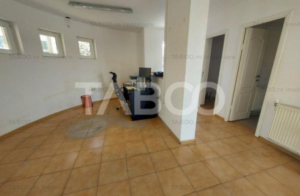 Spatiu comercial de inchiriat 370 mpu usi garaj curte privata 1500 mp