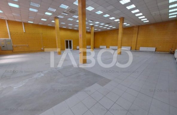 Spatiu comercial de inchiriat 300 mpu clima parter curte zona Terezian