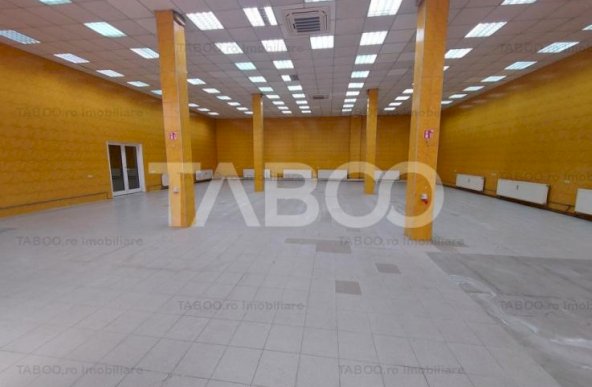 Spatiu comercial de inchiriat 300 mpu clima parter curte zona Terezian