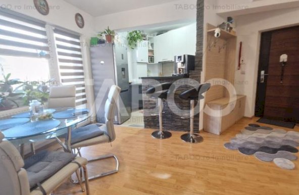 Apartament 3 camere cu 2 balcoane garaj parcare si curte Turnisor