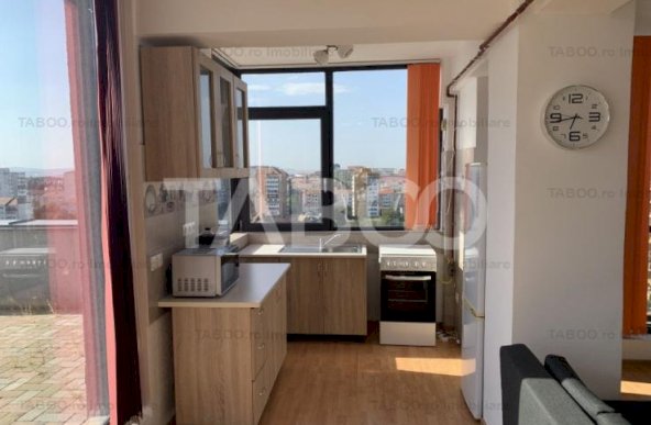 Penthouse 3 camere de vanzare 70 mpu terasa 58 mp zona Doamna Stanca