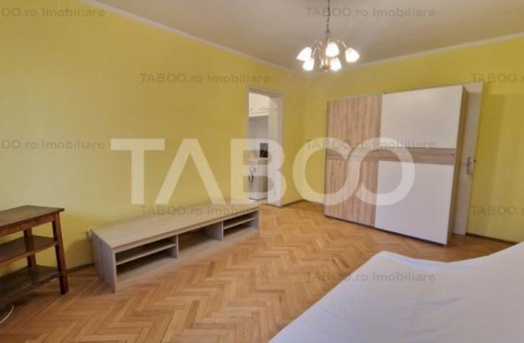 Apartament de vanzare cu 2 camere in centrul Sibiului mobilat modern