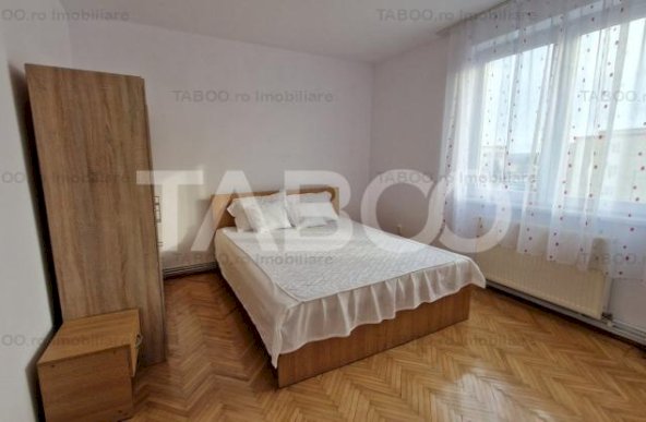 Apartament de vanzare cu 2 camere in centrul Sibiului mobilat modern