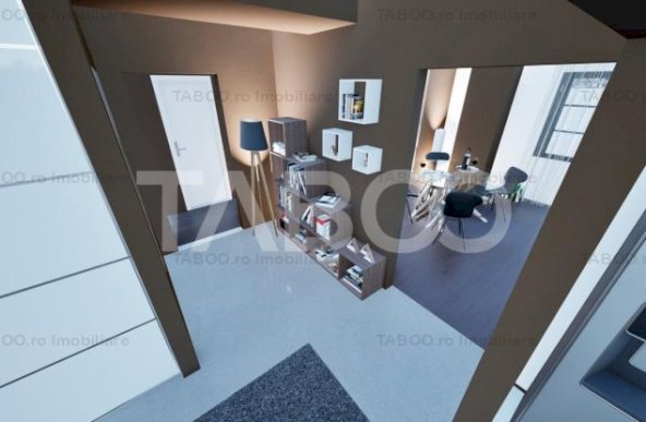 Penthouse spatios - la cheie - 91 mp utili - 2 bai si terasa 197 mp 