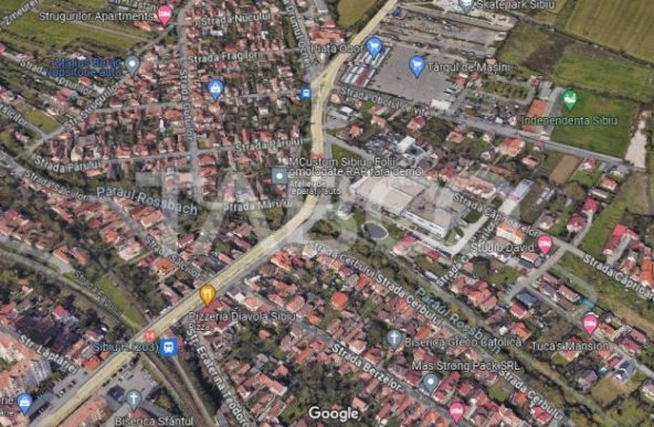 Teren intravilan 850 mp de vanzare in Sibiu zona Terezian