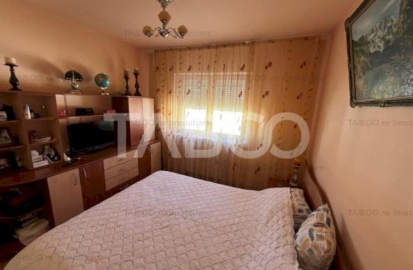 Apartament 3 camere decomandat cu vedere panoramica a orasului Sibiu