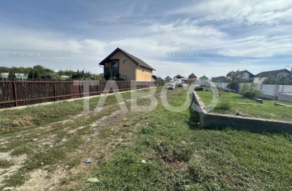 Teren de vanzare 600 mp deschidere de 9,8 m zona Piata Cluj Sibiu