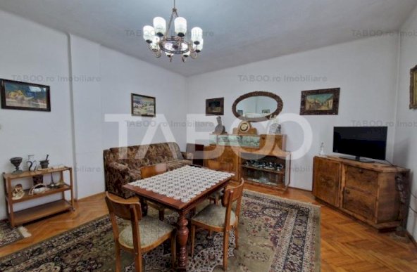 Oferta! Apartament 4 camere, birou si spatiu comercial central Sibiu