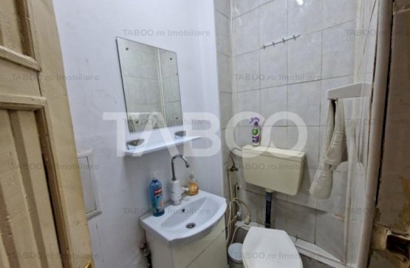 Oferta! Apartament 4 camere, birou si spatiu comercial central Sibiu