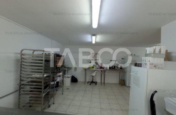 Spatiu comercial PARTER de inchiriat 120 mp aviz DSV Turnisor Sibiu