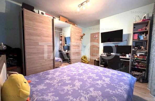 Apartament modern 3 camere decomandat 70 mpu 2 bai 2 balcoane in Sibiu