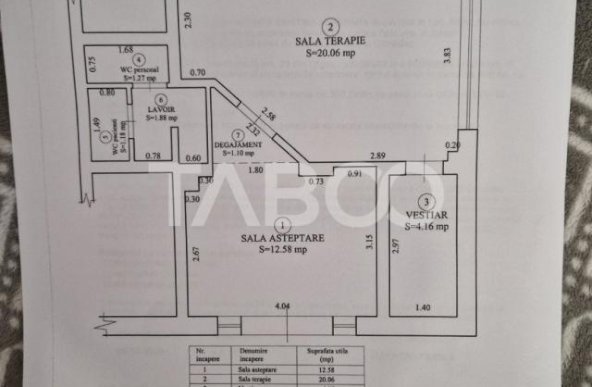 Spatiu de inchiriat 3 camere 42 mp loc parcare cartierul Arhitectilor