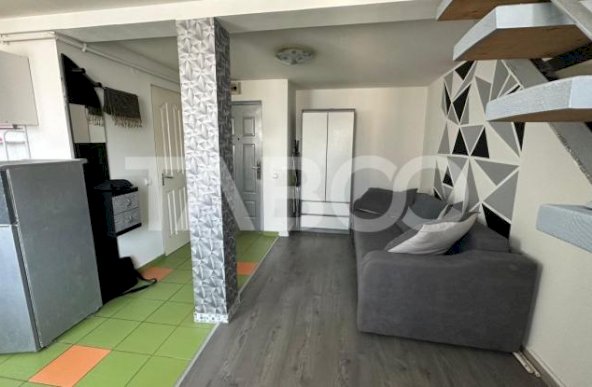 Apartament zona Vasile Aaron Sibiu 51 mpu mobilat utilat 