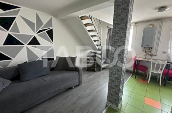 Apartament zona Vasile Aaron Sibiu 51 mpu mobilat utilat 