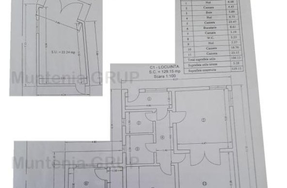 Ploiesti - semicentral - Str. Gageni, imobil teren 625 mp. plus casa