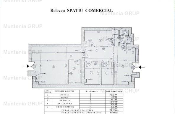 Cal. VITAN - Casa de Pensii, 95 mp. spatiu comercial cu vad pietonal