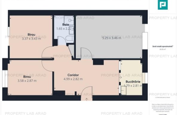 Apartament cu 3 camere decomandat zona Ramada