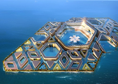 Un oras plutitor ar putea deveni realitate in China
