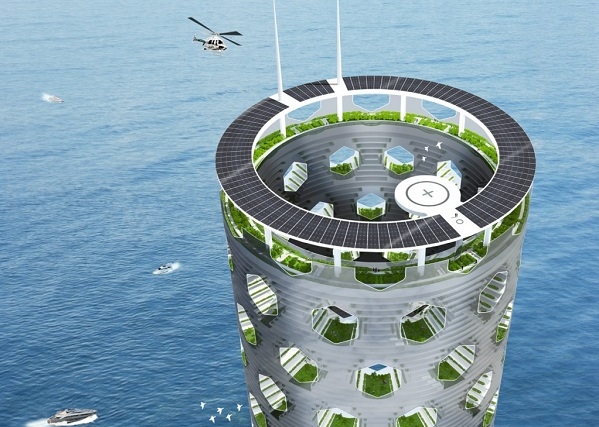 Orasul viitorului: Cladirea de peste 180 de etaje ce poate adaposti 25.000 de locuitori